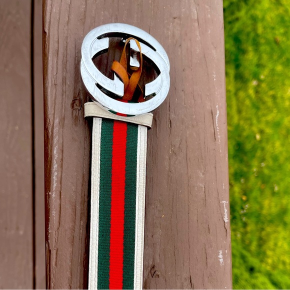 Gucci Accessories Used Gucci Belt Small Terms On Belt Holes Poshmark